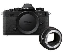 Skaitmeninis fotoaparatas Nikon Z fc + Nikon FTZ II Mount adapter (Black), Juoda