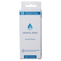 CRYSTAL DROP valymo tabletės 10 vnt (Nivona, Miele, Delonghi, Siemens,  Bosch, Jura, Melitta, Krups  kavos aparatams)