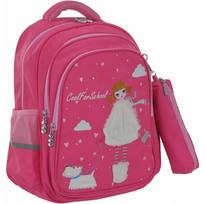 Mokyklinė kuprinė, CoolForSchool, 385x290x135mm, rožinės sp.