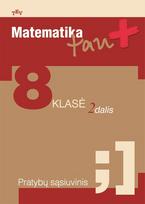 Matematika Tau plius. 8 klasė. Pratybų sąsiuvinis, 2 dalis