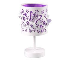 ONLI - Vaikiškas šviestuvas TITILLA 1xE14/6W/230V 22 cm violetinė/balta