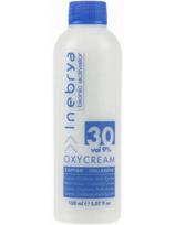 Inebrya plaukų dažų oksidantas su safyru, kolagenu, keratinu ir medvilnės aliejumi Inebrya Bionic Color 30Vol 9% 150ml