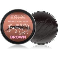 Eveline Cosmetics Brow & Go! Antakių formavimo muilas antakiams atspalvis Brown 25 g