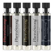 PheroStrong Nr. 1, 5x1 ml feromoninių kvepalų rinkinys vyrams