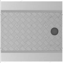 Hikvision turniketo pagrindas DS-K3G411-BASE550-R
