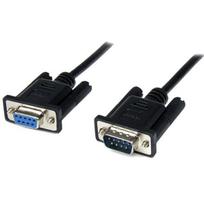 StarTech.com 2M BLACK DB9  MODEM CABLE 2m Black DB9 RS232 Serial