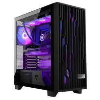 Korpusas MODECOM Case VOLCANO PERUN APEX ARGB MIDI Black