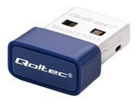 Qoltec Mini adapter Wi-Fi wireless BT 4.0