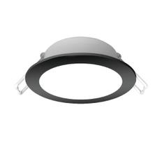 Aigostar - LED įleidžiamas lubinis vonios šviestuvas LED/4,8W/230V 4000K juoda IP65
