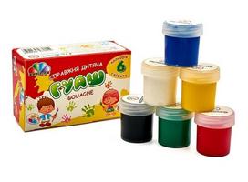Guašas 6 sp. Gamma 120ml
