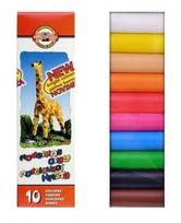 Plastilinas KOH-I-NOOR, 10 sp.
