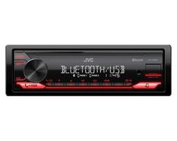 AUTOMOBILINIS RADIJAS JVC KDX-282BT RAUDONAS
