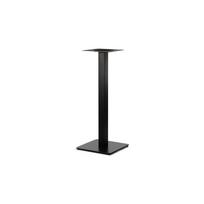 Stalo padas, 450x450mm, H=1110mm, dažytas milteliais, juodas, plienas