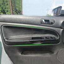 LHD tik 4 durys VW Passat B5 1998 - 2002 2003 2004 2005 2006 Automobilių priedai Durų skydelio porankio dangtelio lipdukas Apdaila juoda