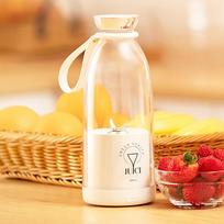 Šviežių sulčių buteliukas-blenderis plius 500 ml blenderis, belaidžiai vaisių maišytuvai, 6 ašmenys, 2400 mAh, maisto, pieno kokteilių, kokteilių, ledo smulkinimo puodelis balta