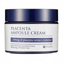 Mizon Veido odos kremas su placenta Mizon Placenta Ampoule Cream 50 ml