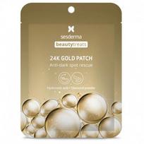 Hidrogelio paakių kaukės Sesderma Beauty Treats 24K Gold Patch 1 vnt.