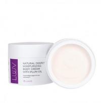 LUUV Natūralus giliai drėkinantis kūno kremas su slyvų aliejumi Luuv Natural Deeply Moisturizing Body Cream with Plum Oil 200 ml