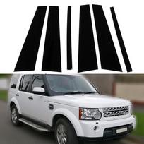 Automobilio statramsčio stulpai durų langų apdailos dangtelio dekoratyviniai lipdukai išorės dalys, skirtos Land Rover Discovery 3 /LR3 2004-2009