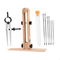 Leather Pony Clamp Table Working Tool Desktop Lacing Stitching
