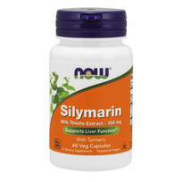 Now Foods Milk Thistle Extract with Turmeric 60 vcaps