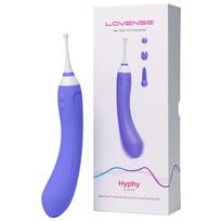 Lovense Hyphy - programėle valdomas 2 in 1 vibratorius (violetinis)