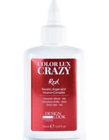 Design Look ilgalaikiai dažai su geliniu pigmentu Design Look Color Lux Crazy Red 150ml
