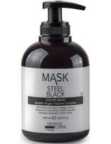 Design Look plaukų spalvą tonizuojanti kaukė Design Look Nutri Color 4in1 Steel Black 300ml