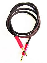 Mocco Textile Premium AUX Cable 3.5 mm to 3.5 mm, 1m, Red