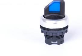 3-position selector switch with handle head, momentary-maintained, illumination possibility, blue 105543 | 8592765055446