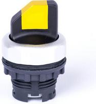 3-position selector switch with handle head, maintained-momentary, yellow 105548 | 8592765055491