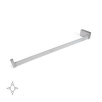 Pakabinimo kartelė su LED apšvietimu,  708-858 mm, išimama baterija, judesio daviklis, natūrali balta šviesa,  aliuminis