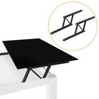 Pakeliamo staliuko mechanizmas (komplekte 2 vnt.), plieninis, juodas