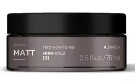 Vaškas plaukams K.FINISH MATT, 75 ml LAK46010