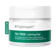 Raminamieji padeliai veidui Nightingale Tea Tree, 60 padelių NIG27992