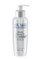 Dr SEA Mineralinis valomasis gelis – veido ir paakių sričiai – vitaminas E – 210 ml