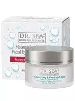Dr SEA Drėkinamasis stangrinantis veido kremas akims ir kaklui - granatų ir imbiero SPF 15 - 50 ml