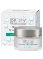 Dr SEA  Drėkinamasis ir maitinamasis veido kremas – avokadas ir alavijas – 50 ml