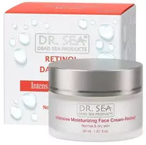 Intensyviai drėkinantis veido kremas su Retinoliu normaliai ir sausai odai - 50 ml