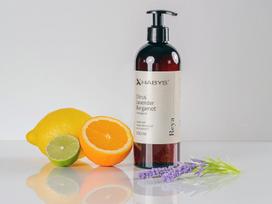 Masažo aliejus HABYS Citrus/Lavender/Bergamot, 500 ml.