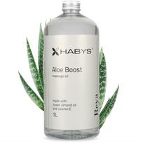 Masažo aliejus HABYS Aloe Boost, 1000 ml.