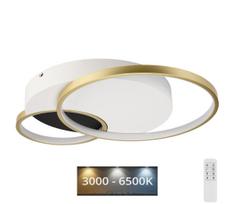 Pritemdomas lubinis šviestuvas BENITO LED/31W/230V 3000-6500K balta/auksas