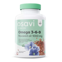 Osavi Omega 3-6-9 Flaxseed Oil 1000 mg 120 softgels