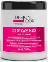 Design Look kaukė dažytiems plaukams su auksu ir deimantais Design Look Color Care 1000ml