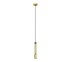 LED Pakabinamas sietynas BARS 1xGU10/4,8W/230V aukso