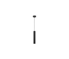LED Pakabinamas sietynas TUBA 1xGU10/4,8W/230V juodas