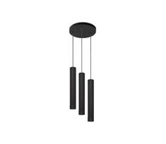LED Pakabinamas sietynas TUBA 3xGU10/4,8W/230V juodas