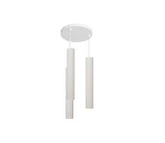 LED Pakabinamas sietynas TUBA 3xGU10/4,8W/230V baltas