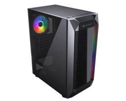 COUGAR GAMING COUGAR Case MX410-T / Mid-tower / Tempered glass side panel / Includes 4 x 120mm ARGB fans