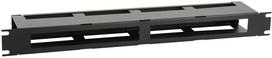 Lanview 1U 19"" R TYPE CABLE  MANAGEMENT PANEL WITH COVER